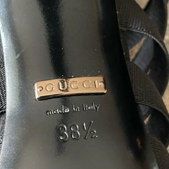 GUCCI ISADORA ELASTIC GLADIATOR BOOTIE( Authentic) - Picture 4 of 6